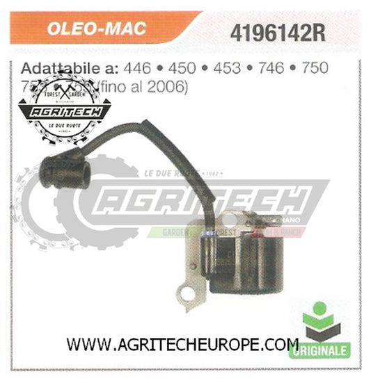 4196142R BOBINA ELETTRONICA CENTRALINA DECESPUGLIATORE OLEO-MAC 750  ORIGINALE