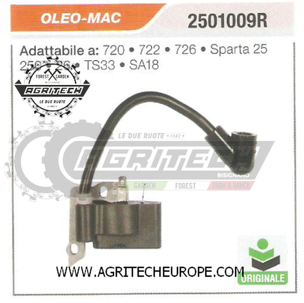 2501009R BOBINA ELETTRONICA CENTRALINA MOTOSEGA OLEO-MAC 250 26 TS33 ORIGINALE