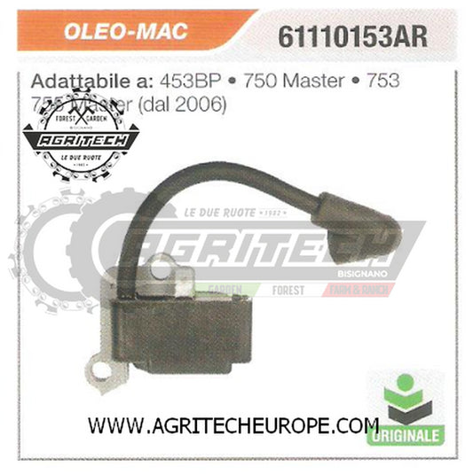 61110153AR BOBINA ELETTRONICA   DECESPUGLIATORE OLEO-MAC 750-MASTER ORIGINALE