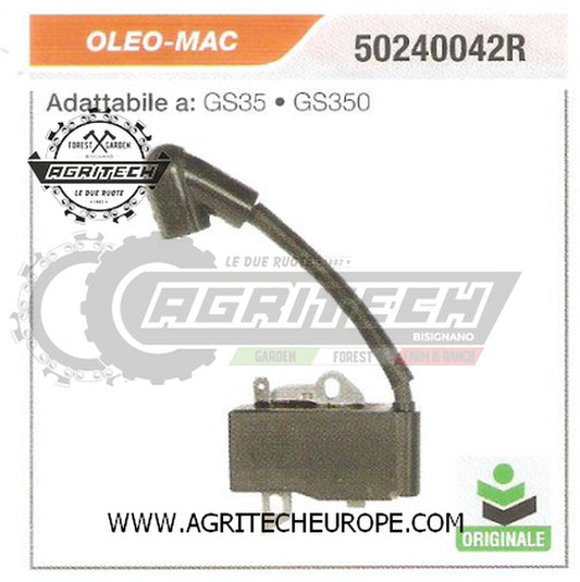 50240042R  BOBINA ELETTRONICA CENTRALINA MOTOSEGA OLEO-MAC GS35 GS350 ORIGINALE