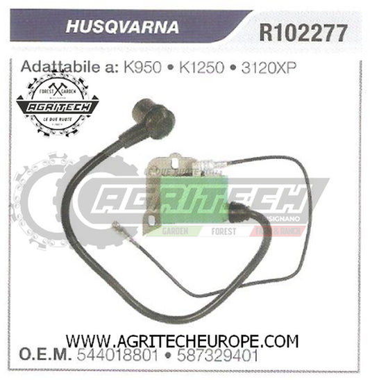 587329401  BOBINA ELETTRONICA CENTRALINA MOTOSEGA HUSQVARNA 3120XP ORIGINALE