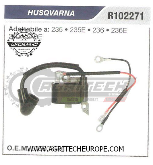 575803501  BOBINA ELETTRONICA CENTRALINA MOTOSEGA HUSQVARNA 235 235E ORIGINALE