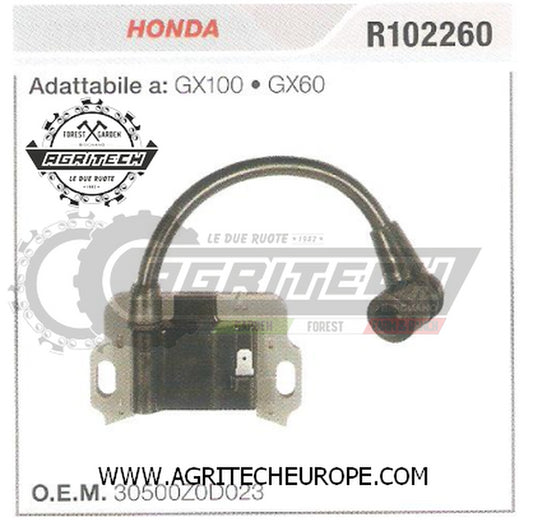 30500Z0D023 BOBINA ELETTRONICA HONDA MOTORE GX100 GX60