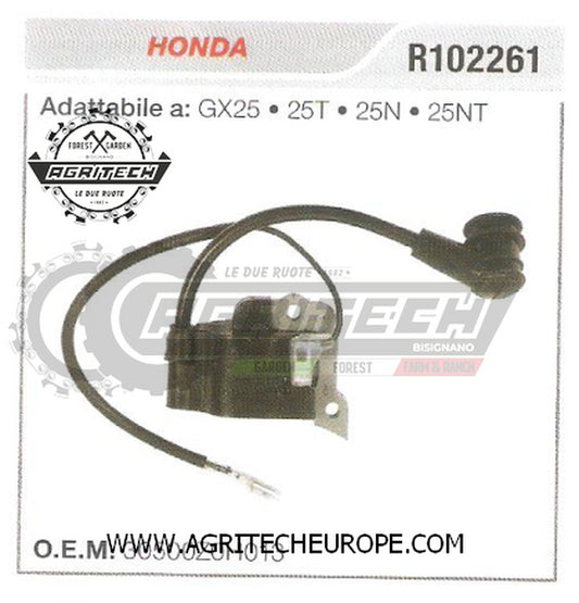 30500Z0H013 BOBINA ELETTRONICA HONDA MOTORE GX25 25T 25N 25NT