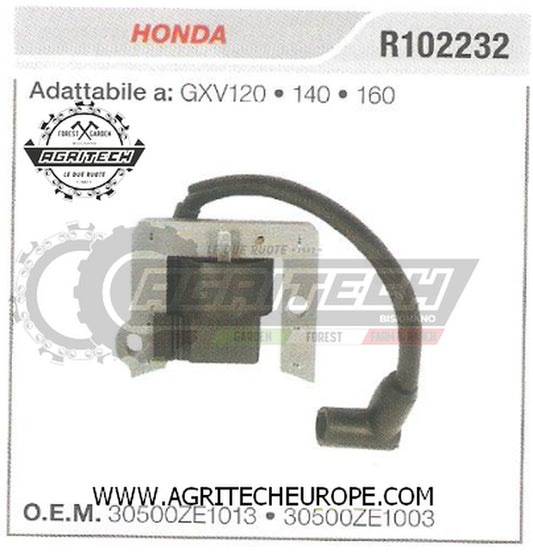 30500ZE1013 BOBINA ELETTRONICA  HONDA MOTORE  140 160