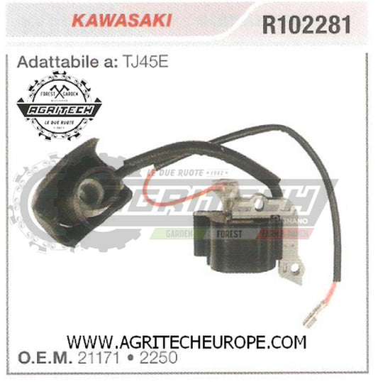 21171 BOBINA ELETTRONICA CENTRALINA DECESPUGLIATORE KAWASAKI TJ45E