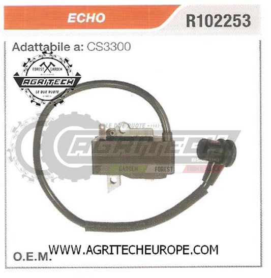 R102253  BOBINA ELETTRONICA CENTRALINA MOTOSEGA ECHO CS 3300