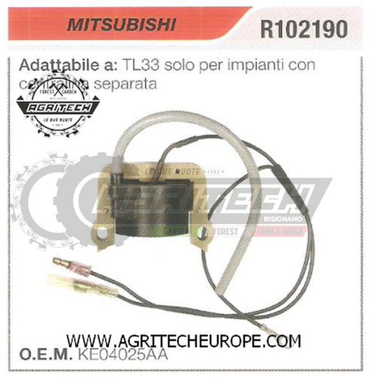KE04025AA BOBINA ELETTRONICA CENTRALINA MITSUBISHI MOTORI TL33