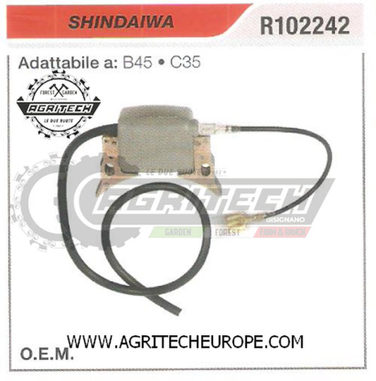 R102242 BOBINA ELETTRONICA CENTRALINA DECESPUGLIATORE SHINDAIWA B45 C35