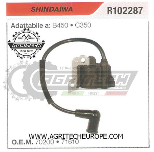 70200 BOBINA ELETTRONICA CENTRALINA DECESPUGLIATORE  SHINDAIWA B450 C350