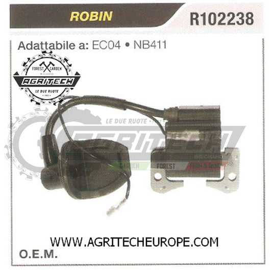 R102238 BOBINA ELETTRONICA CENTRALINA  ROBIN EC04 NB411