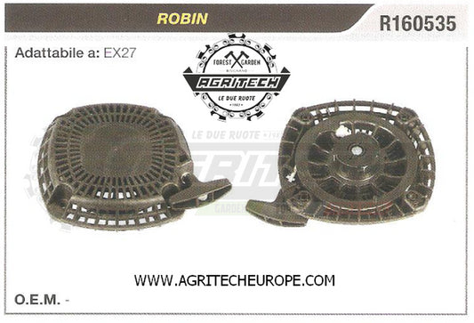 R160535 CARTER AVVIAMENTO COMPLETI  ROBIN MOTORE EX27 AVVIATORE