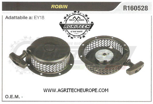 R160528 CARTER AVVIAMENTO COMPLETI  ROBIN MOTORE EY18 AVVIATORE
