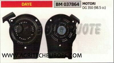 CARTER AVVIAMENTO AUTOAVVOLGENTE AVVIATORE MOTORE DAYE DG 350 98.5cc