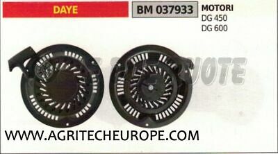 CARTER AVVIAMENTO AUTOAVVOLGENTE AVVIATORE messa in moto MOTORE DAYE DG 450 600