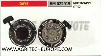 CARTER AVVIAMENTO AVVIATORE MOTOZAPPA MOTOCOLTIVATORE MOTORE DAYE GT 02