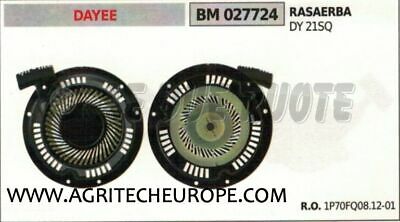 CARTER AVVIAMENTO AVVIATORE messa in moto RASAERBA TOSAERBA MOTORE DAYE DY 21SQ
