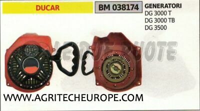 CARTER AVVIAMENTO AVVIATORE GRUPPO ELETTROGENO MOTOGENERATORE DUCAR DG 3000 T TB