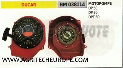 CARTER AVVIAMENTO AVVIATORE MOTOPOMPA POMPA A SCOPPIO MOTORE DUCAR DP 50 80 DPT