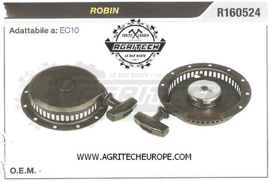 R160524 CARTER AVVIAMENTO COMPLETI  ROBIN MOTORE EC10 AVVIATORE
