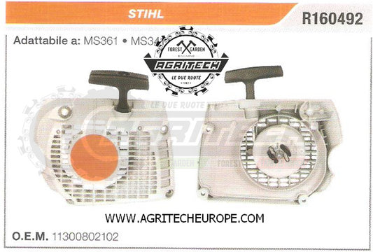 11300802102 CARTER AVVIAMENTO COMPLETI MOTOSEGA STIHL  MS361 MS341  AVVIATORE
