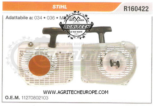11270802103 CARTER AVVIAMENTO COMPLETI MOTOSEGA STIHL  034 036 MS340  AVVIATORE