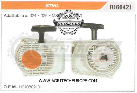 11210802101 CARTER AVVIAMENTO COMPLETI MOTOSEGA STIHL   MS260 AVVIATORE