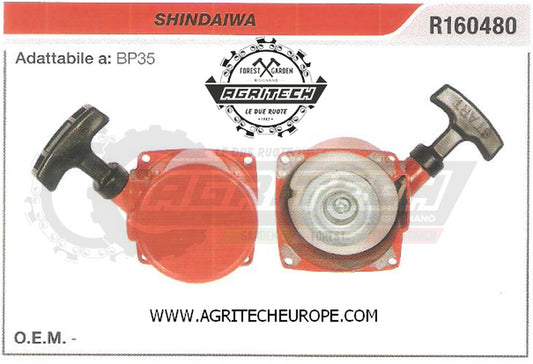 R160480 CARTER AVVIAMENTO COMPLETI AVVIATORE DECESPUGLIATORE SHINDAIWA  BP35