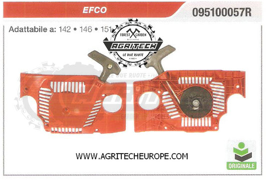 095100057R CARTER AVVIAMENTO COMPLETI MOTOSEGA EFCO 142 146 151 ORIGINALE