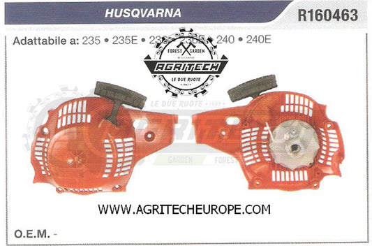 R160463 CARTER AVVIAMENTO COMPLETI AVVIATORE MOTOSEGA HUSQVARNA 235 235E 236