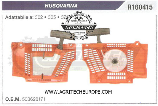 503628171 CARTER AVVIAMENTO COMPLETI AVVIATORE MOTOSEGA HUSQVARNA 372