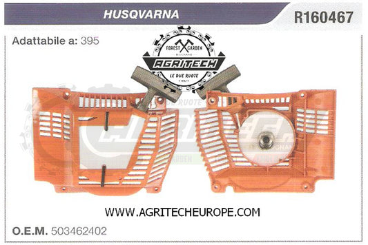 503462402 CARTER AVVIAMENTO COMPLETI AVVIATORE MOTOSEGA HUSQVARNA 395