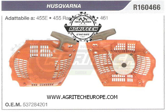 537284201 CARTER AVVIAMENTO COMPLETI AVVIATORE MOTOSEGA HUSQVARNA 455E 460 461