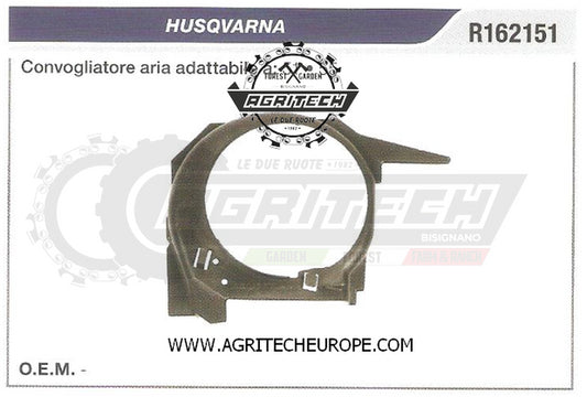 R162151 CONVOGLIATORE ARIA MOTOSEGA HUSQVARNA 51 55