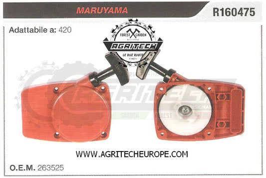 263525 CARTER AVVIAMENTO COMPLETI DECESPUGLIATORE MARUYAMA 420