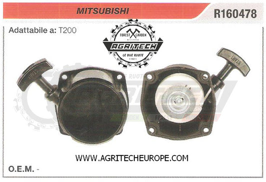 R160478 CARTER AVVIAMENTO COMPLETI DECESPUGLIATORE MITSUBISHI T200
