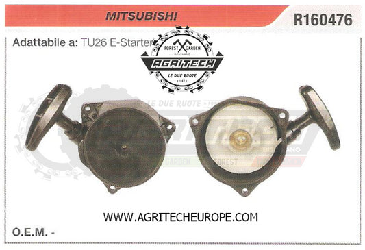 R160476 CARTER AVVIAMENTO COMPLETI AVVIATORE MITSUBISHI  TU26 E-STARTER