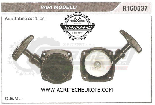 R160537 CARTER AVVIAMENTO COMPLETI AVVIATORE VARI MODELLI 25 CC
