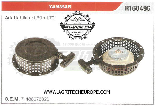 71488076820 CARTER AVVIAMENTO COMPLETI AVVIATORE MOTORE YANMAR L60 L70