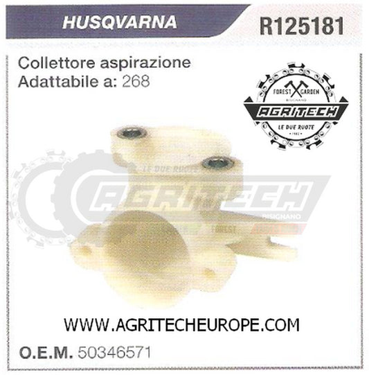 50346571 COLLETTORE FLANGIA TERMICA  MOTOSEGA HUSQVARNA  268