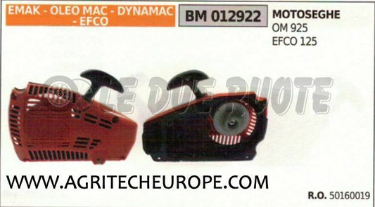 50160019 CARTER AVVIAMENTO COMPLETO MOTOSEGA OLEOMAC 925 EFCO 125