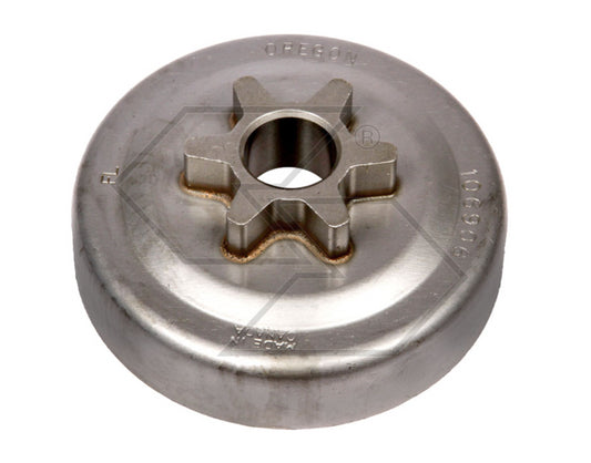 106906X OREGON PIGNONE CAMPANA FRIZIONE MOTOSEGA ECHO CS 300 301 305 3/8 6 DENTI
