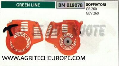 CARTER AVVIAMENTO COMPLETO AVVIATORE SOFFIATORE GREENLINE GREENCUT GB GBV 260