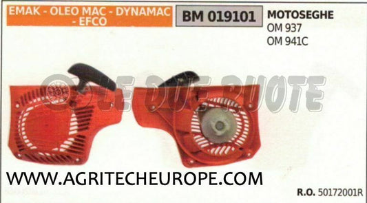50172001R CARTER AVVIATORE AVVIAMENTO COMPLETO MOTOSEGA OLEOMAC 937 941C