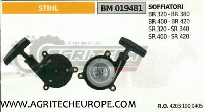 42031900405 CARTER AVVIAMENTO COMPLETO SOFFIATORE STIHL SR 320 340 400 420