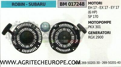 2695020140 CARTER AVVIAMENTO COMPLETO MOTOPOMPA MOTORE ROBIN SUBAR PKX 301