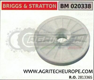 281336S PULEGGIA AVVIAMENTO MOTORE BRIGGS & STRATTON CLASSIC SPRINT QUATTRO