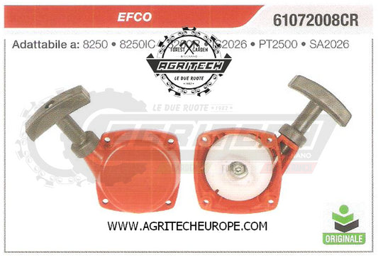 4196110R CARTER AVVIAMENTO COMPLETI DECESPUGLIATORE EFCO 8400 ORIGINALE
