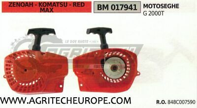848C007590 CARTER AVVIAMENTO AVVIATORE MOTOSEGA ZENOAH KOMATSU REDMAX G 2000T