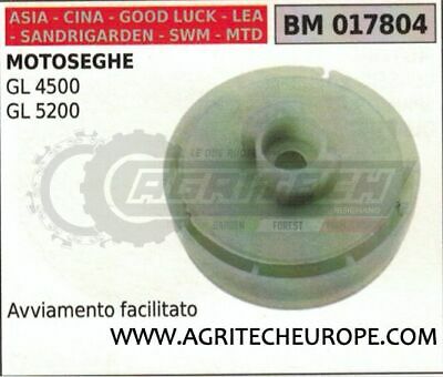 PULEGGIA AVVIAMENTO MOTOSEGA ASIA CINA SANDRIGARDEN MTD AVVIO EASY GL 4500 5200